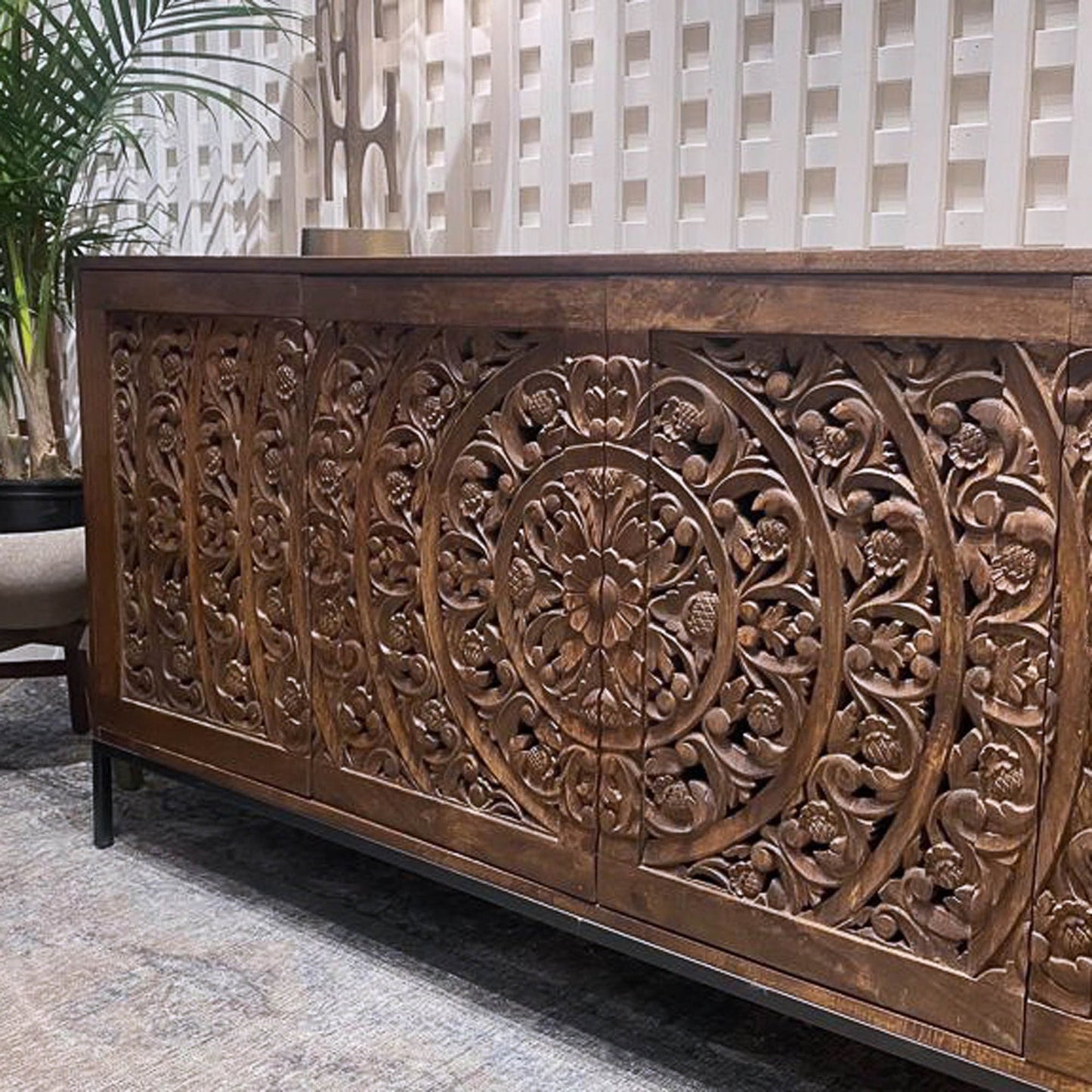 Carved Sideboard 71"