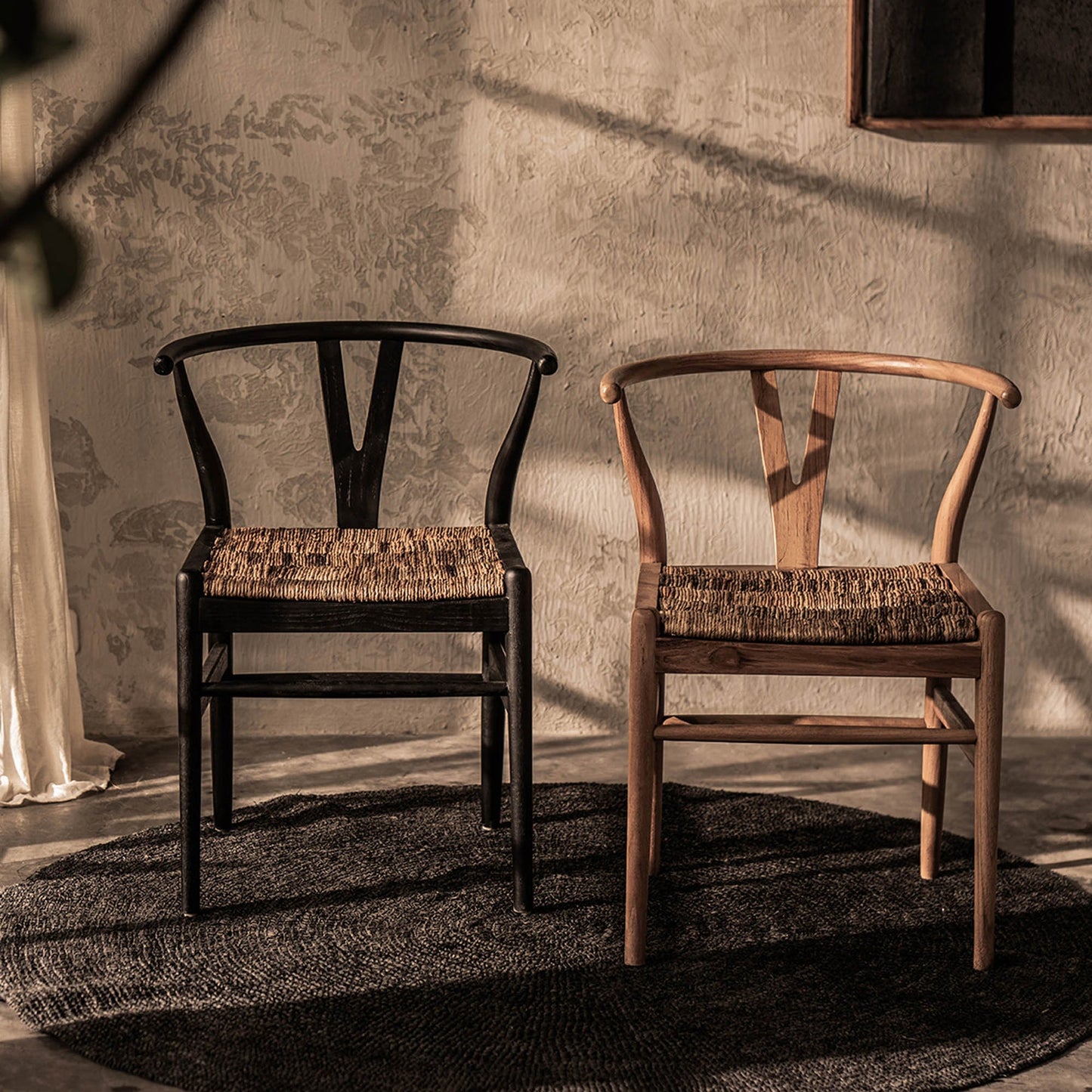 Caterpillar Dining Chair - Charcoal or Pure