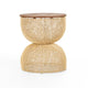 D-Bodhi Wave Side Table / Stool - Natural
