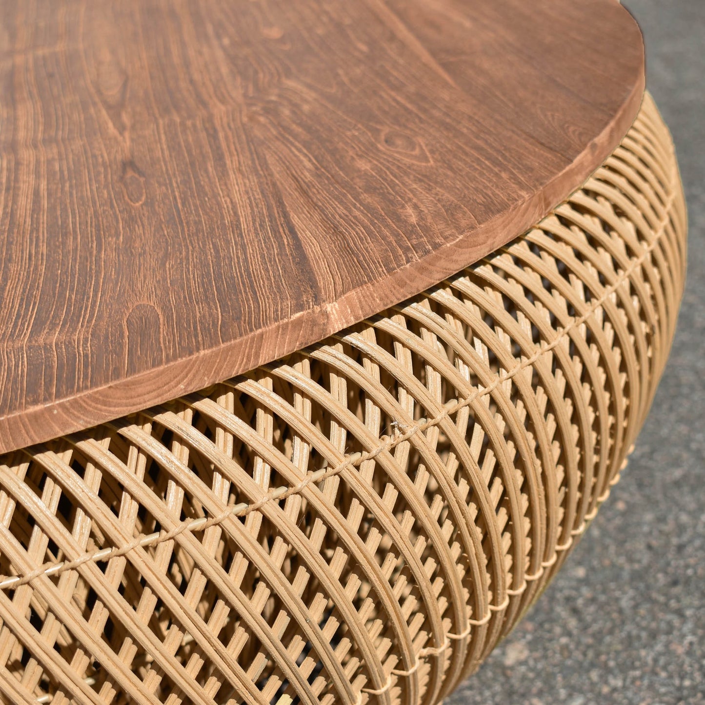 Wave Coffee Table - Large - Natural