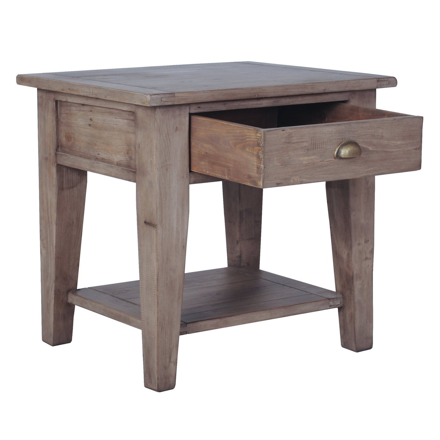 Irish Coast End Table - Sundried - Medium or Large