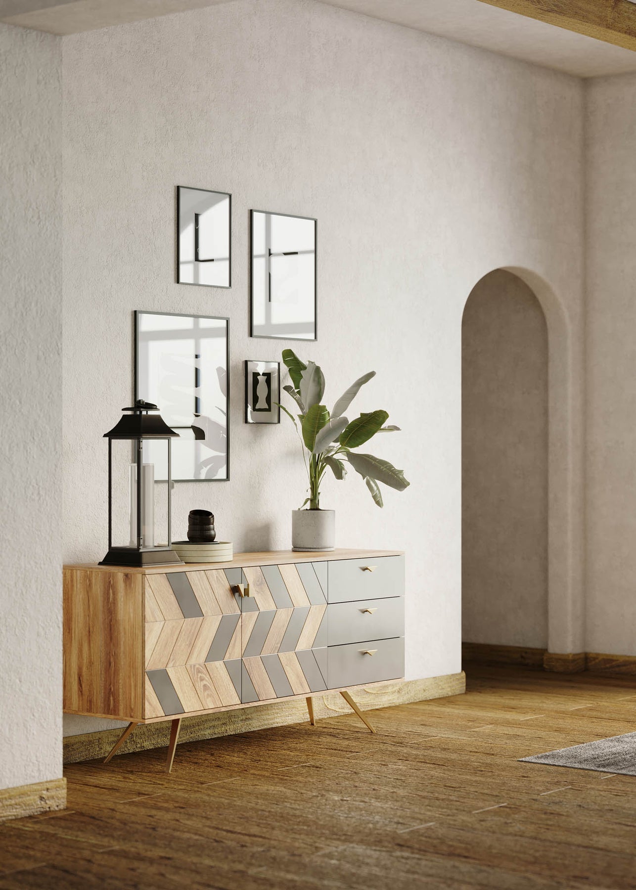 London Sideboard - 61"