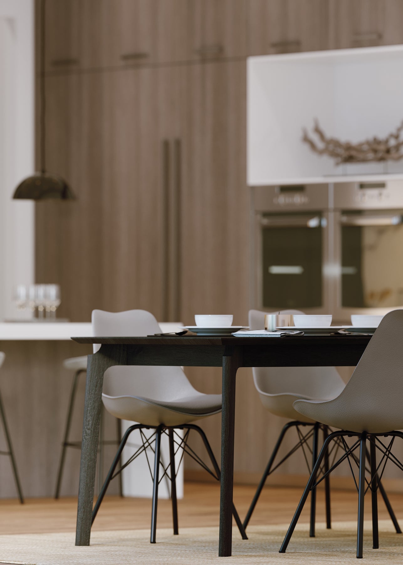 Kenzo Dining Table - 71" - Black