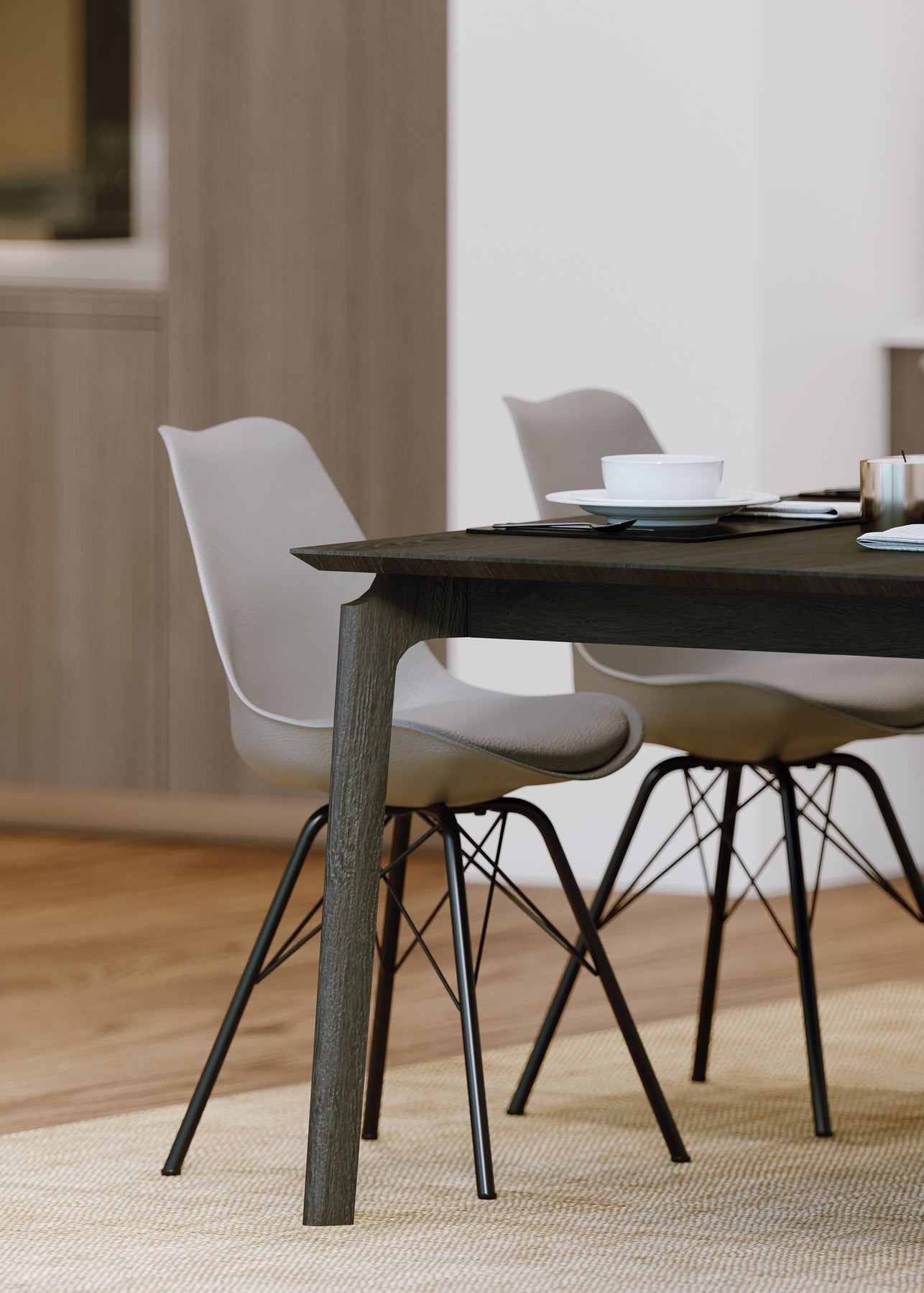 Kenzo Dining Table - 71" - Black