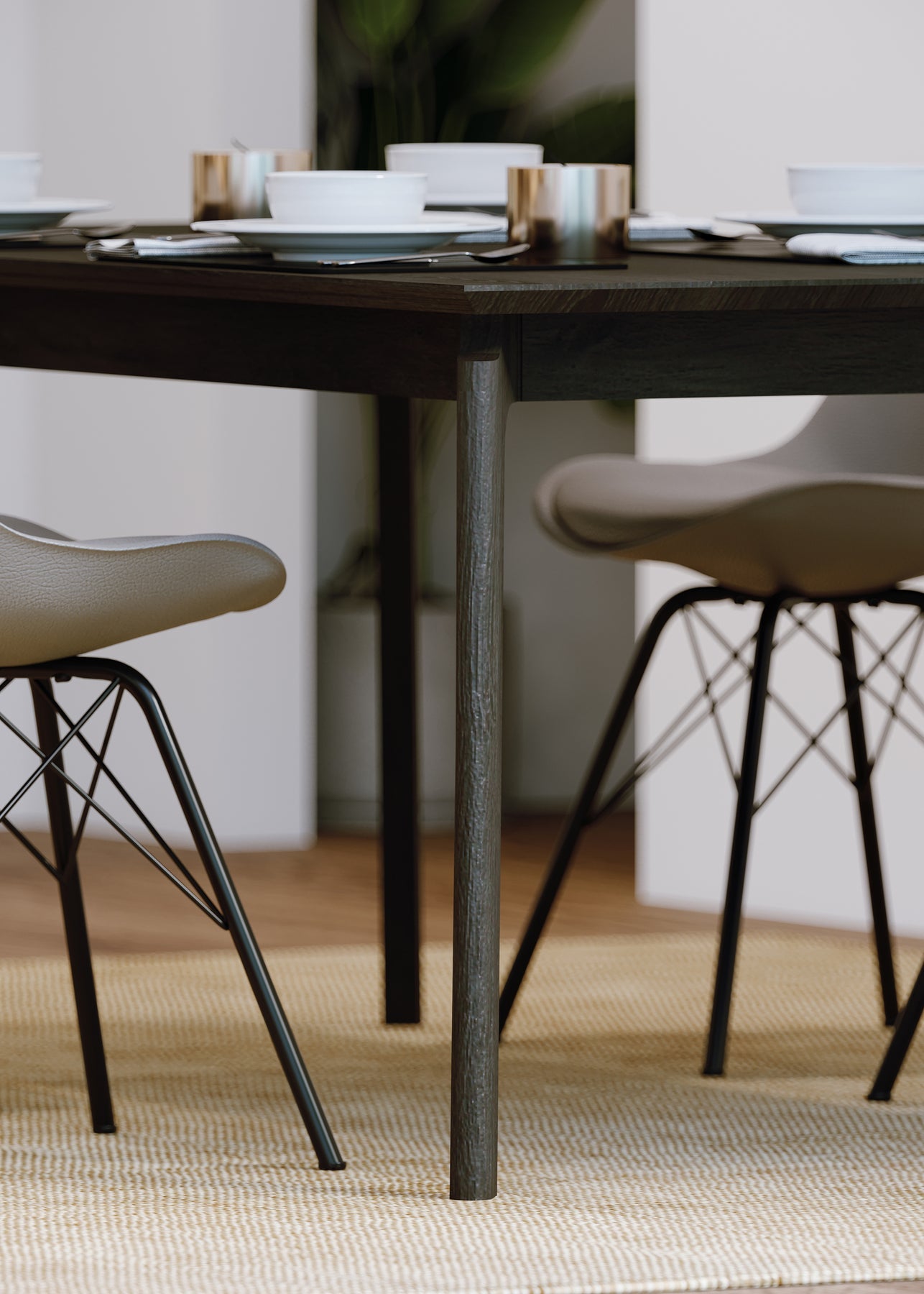 Kenzo Dining Table - 71" - Black
