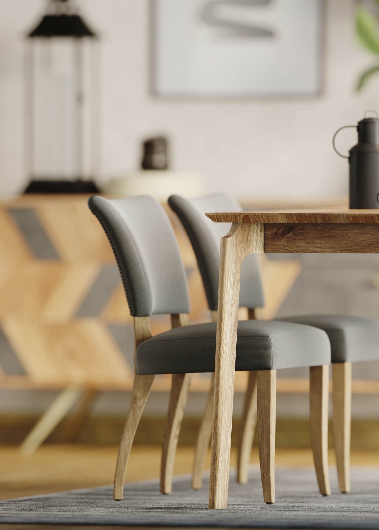 Kenzo Dining Table 84" - Natural