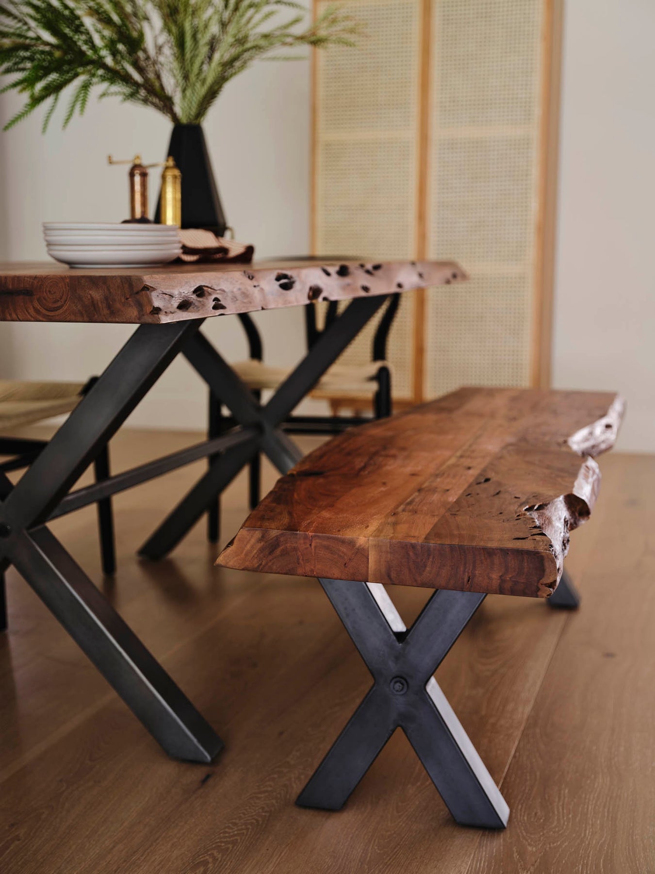 Restore Collection - Live Edge Benches - 3 Sizes