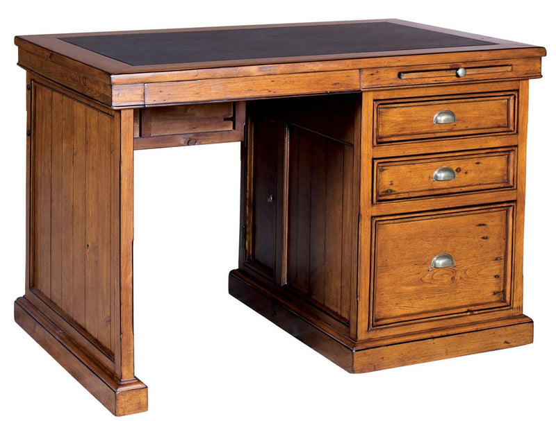 Lifestyle Single Desk - African Dusk or Sundried Ash - 2003-2018 Homestead Furniture All Rights Reserved