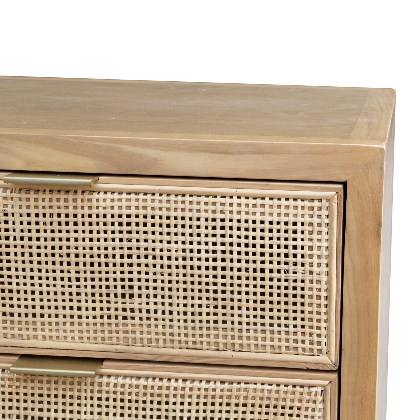 Rattan Filing Cabinet - Natural