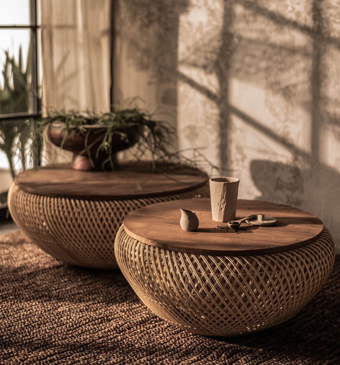 Wave Coffee Table - Large - Natural