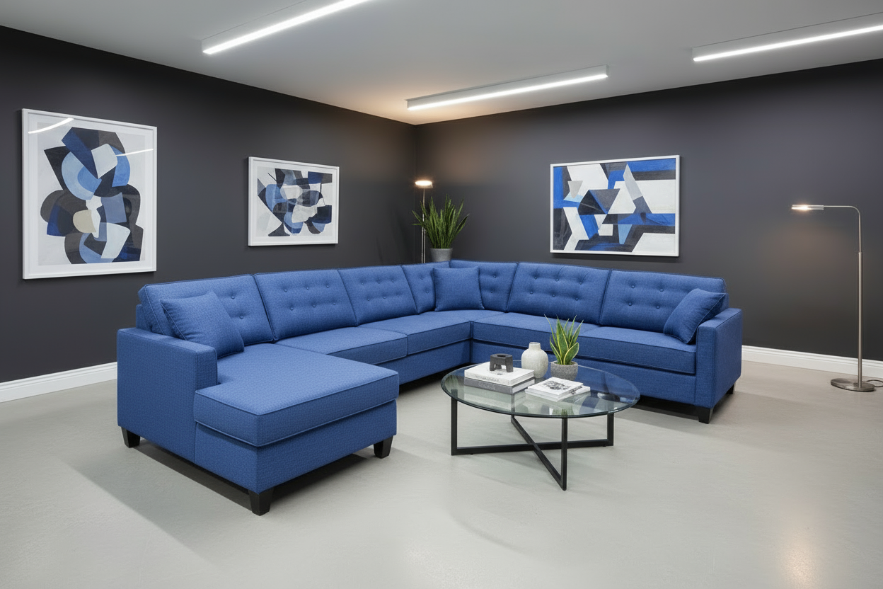 Lincoln Sectional with Chaise