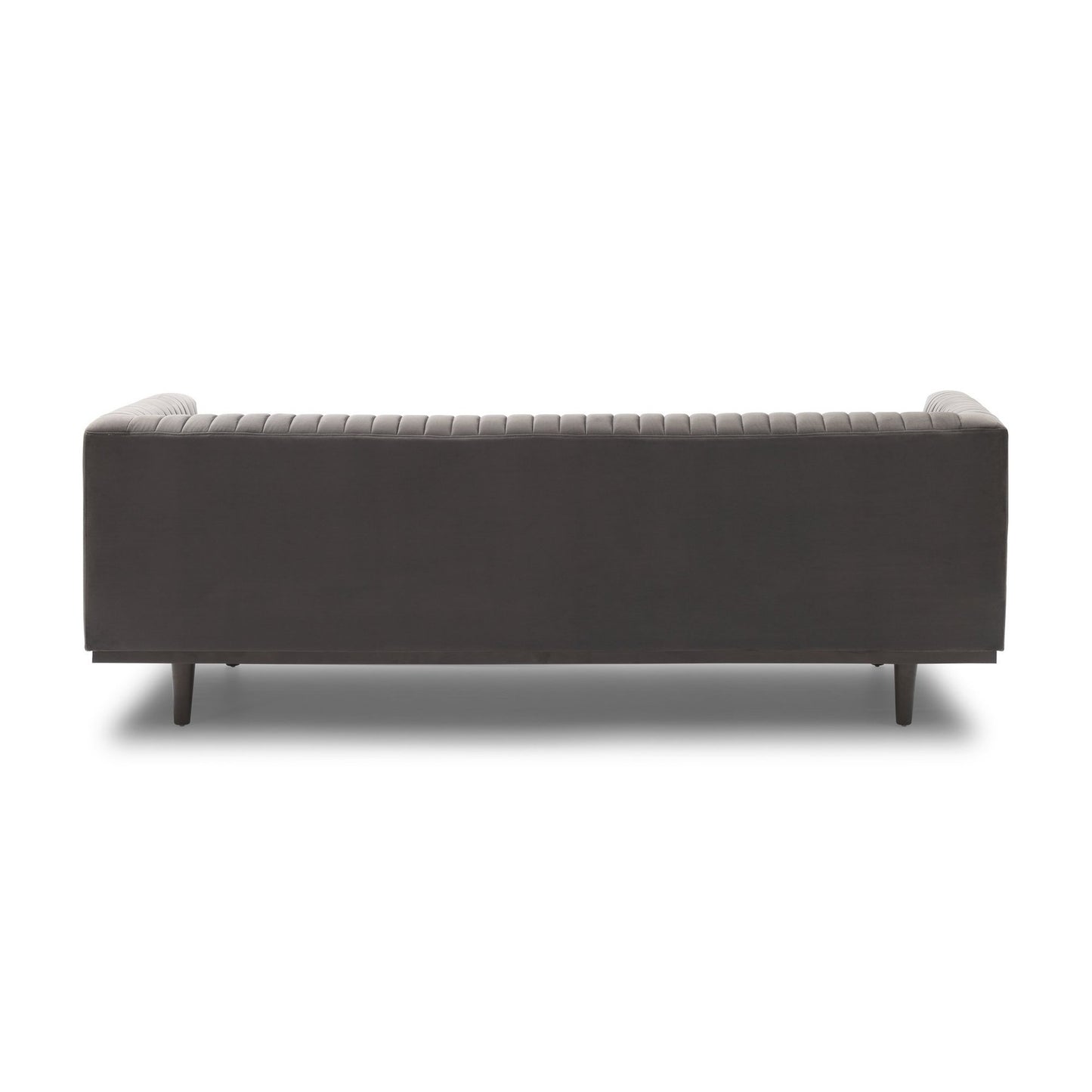 Sage Condo Sofa 82" - Stone Grey Velvet