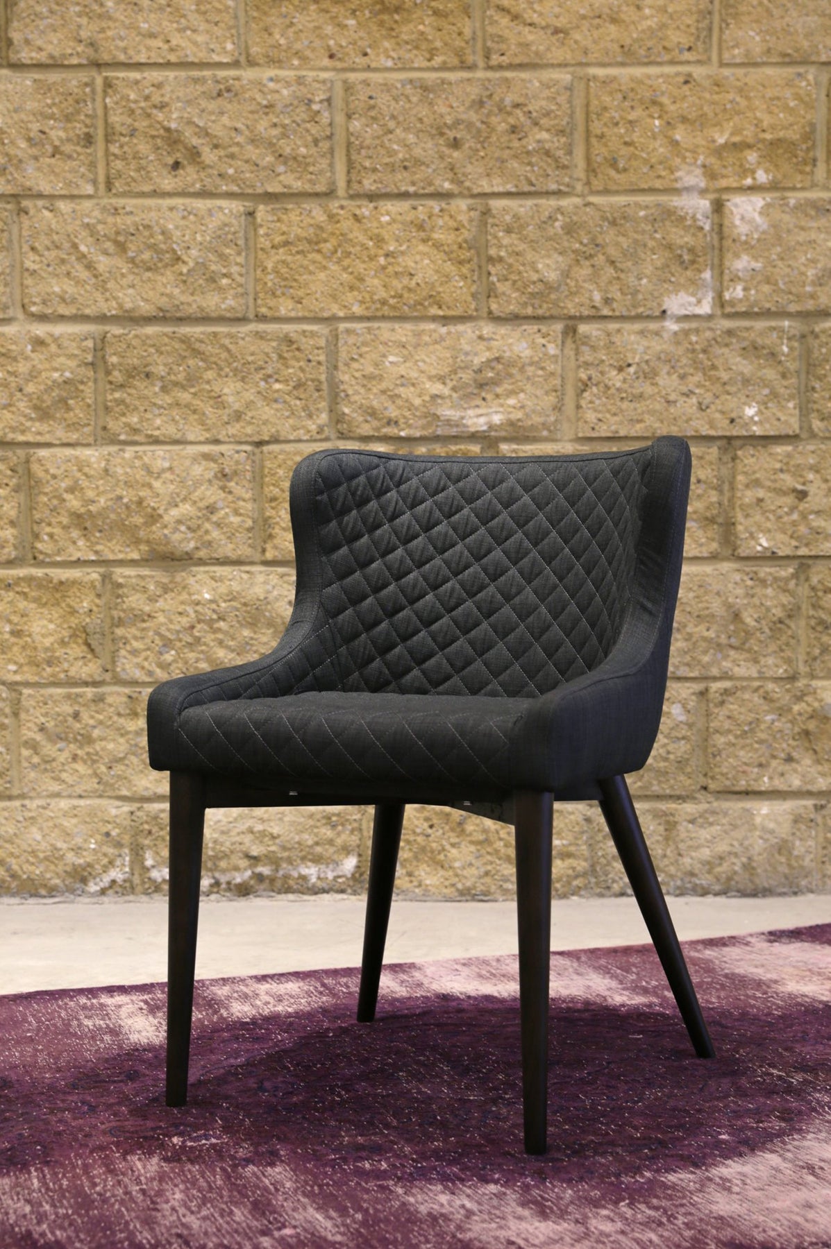 Mila Dining Chairs - Dark Grey