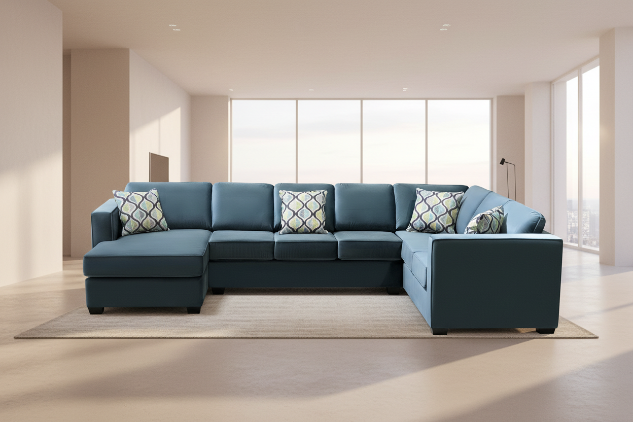 Boston Custom Sectional - Homestead Furniture - All Rights Reserved