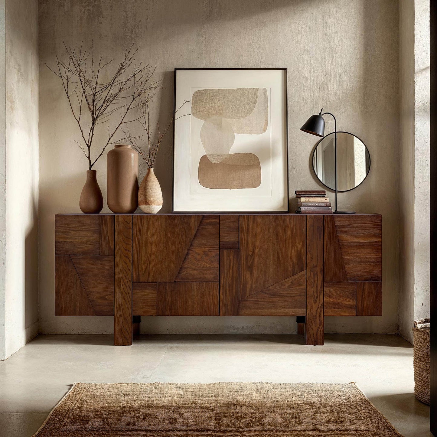 Abstract Sideboard - 74"
