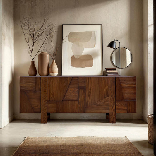 Abstract Sideboard - 74"