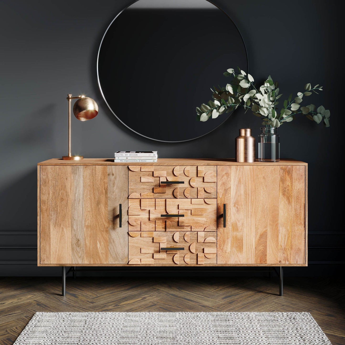 Arithmetic Sideboard - Natural - 68"