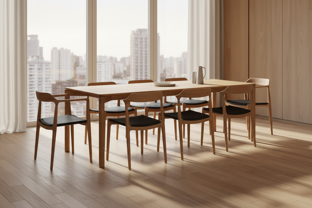 Emma Dining Table - Large  - 40"x80" - Homestead Furniture - All Rights Reserved