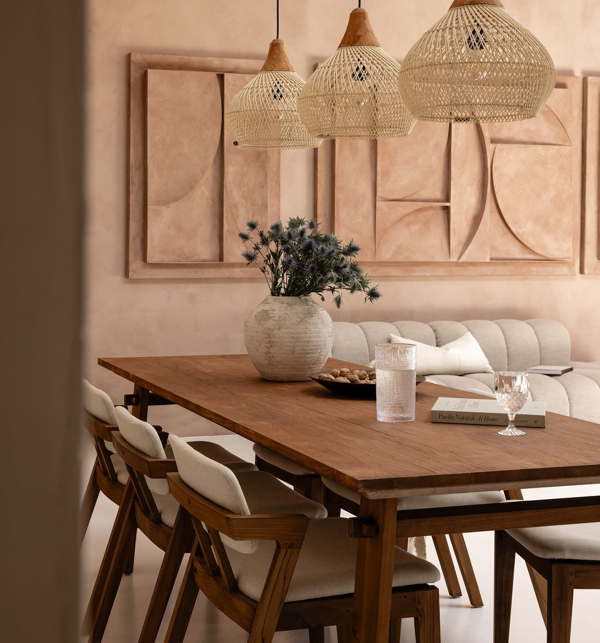 D-Bodhi Artisan Teak Dining Table - 35"x79"