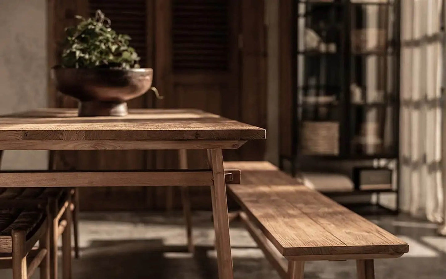 D-Bodhi Artisan Dining Table - 35x79"