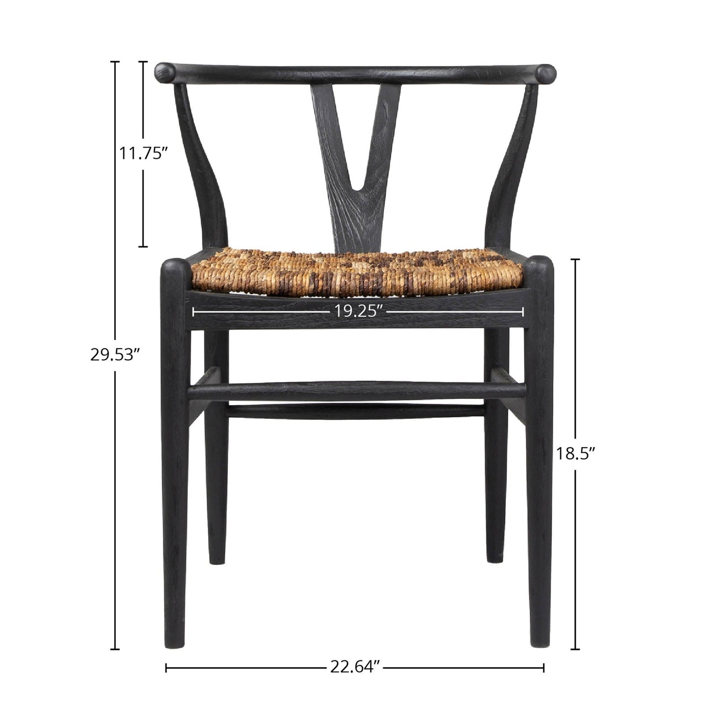 Caterpillar Dining Chair - Charcoal