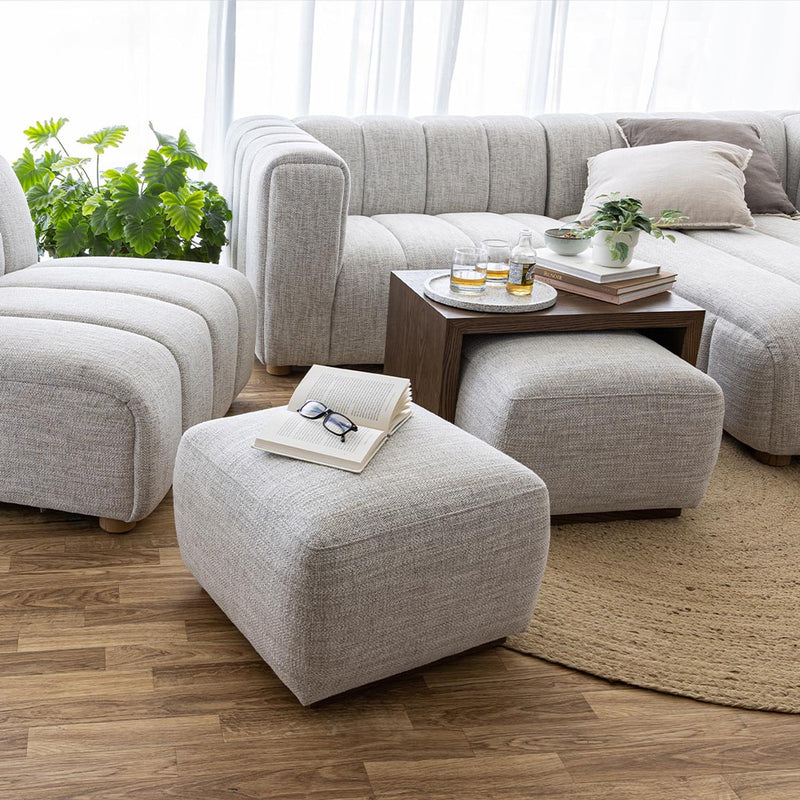Envy Sectional - Coconut - 2 Sizes Available - RHF Chaise