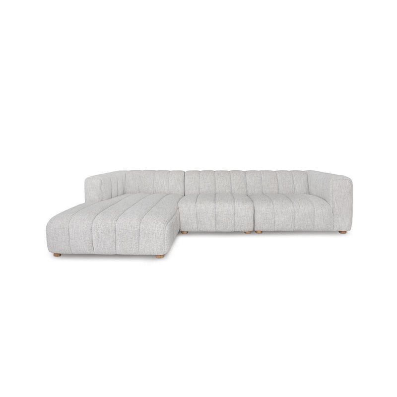 Envy Sectional - Coconut - 2 Sizes Available - LHF Chaise