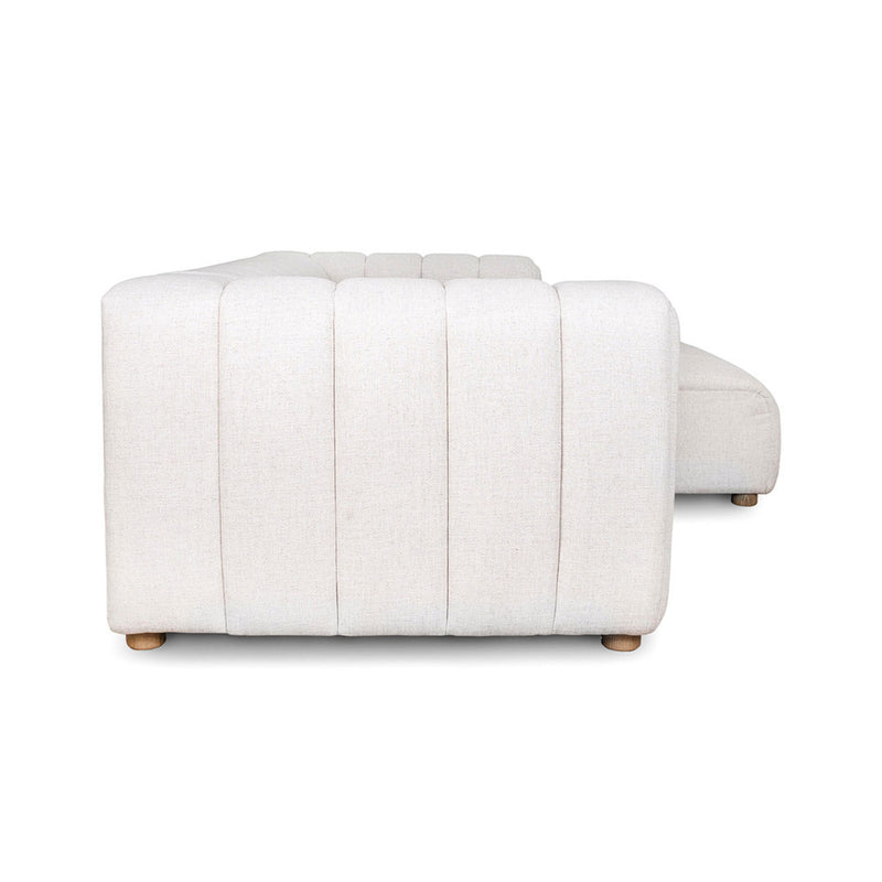Envy Sectional - Cream - 2 Sizes Available - RHF Chaise