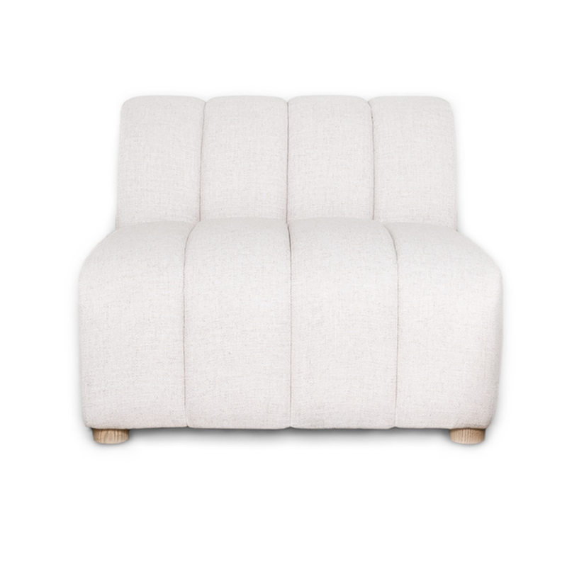 Envy Sectional - Cream - 2 Sizes Available - RHF Chaise