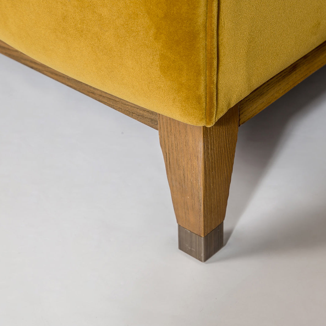 Elliot Sofa - Mustard - Condo Size