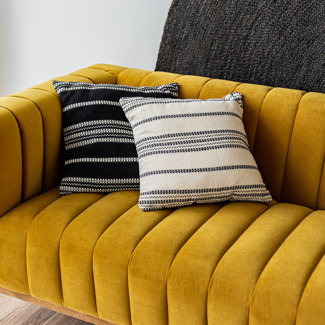 Elliot Sofa - Mustard - Condo Size
