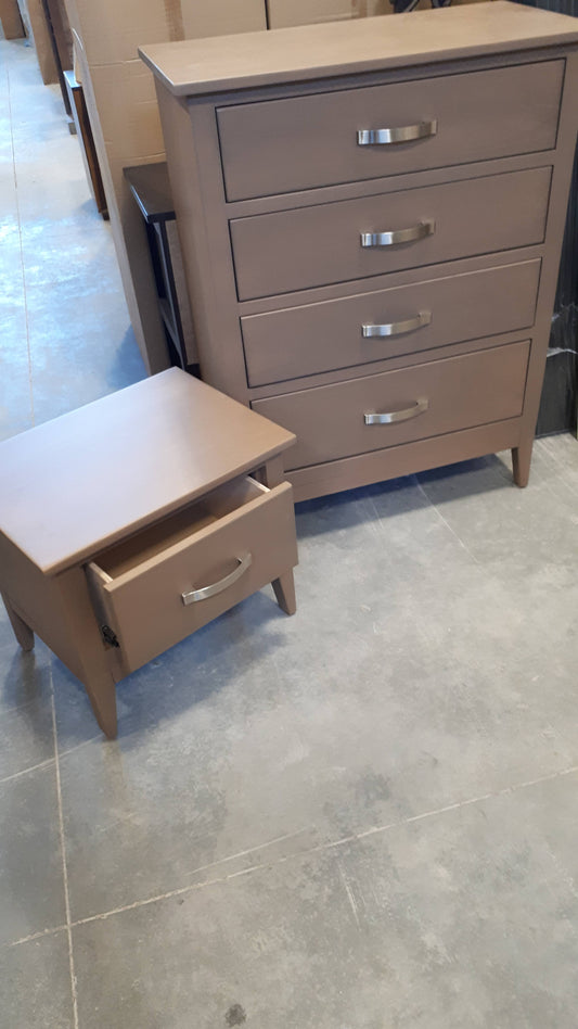 Evan Bedroom - 2 piece set- 100% Solid Maple - Made in Canada