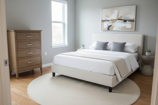 Evan Bedroom - 2 piece set - 100% Solid Maple - Made in Canada