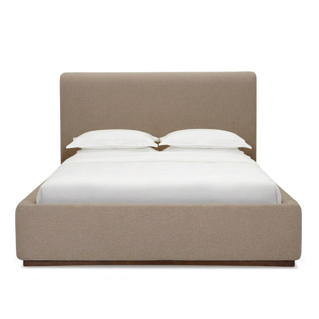 Filly Queen Upholstered Bed - Tan