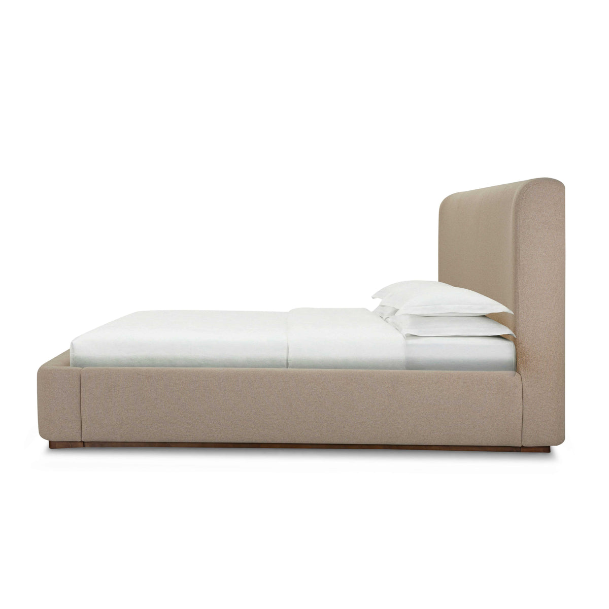 Filly Queen Upholstered Bed - Tan