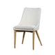 Fritz Dining Chairs - Ivory - Natural Legs - Homestead Furniture - All Rights Reserved