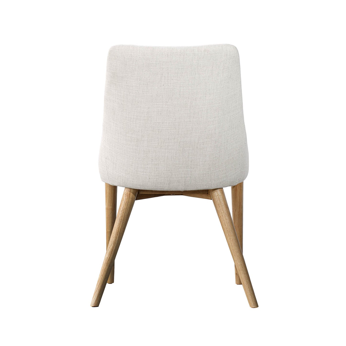 Fritz Dining Chairs - Ivory - Natural Legs - Homestead Furniture - All Rights Reserved