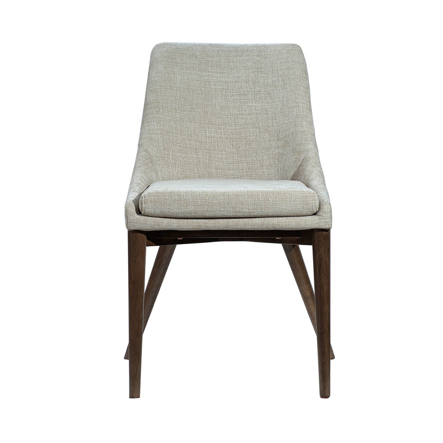 Fritz Dining Chairs - Taupe - Dark Legs