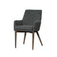 Fritz Dining Chairs with Arms - Slate - Dark Legs