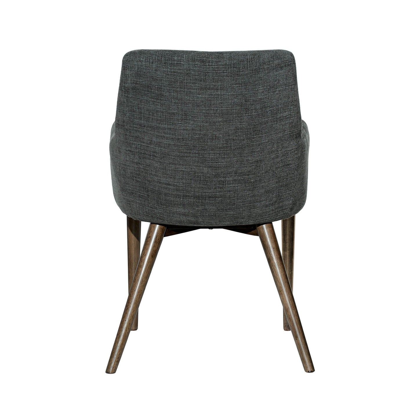 Fritz Dining Chairs with Arms - Slate - Dark Legs