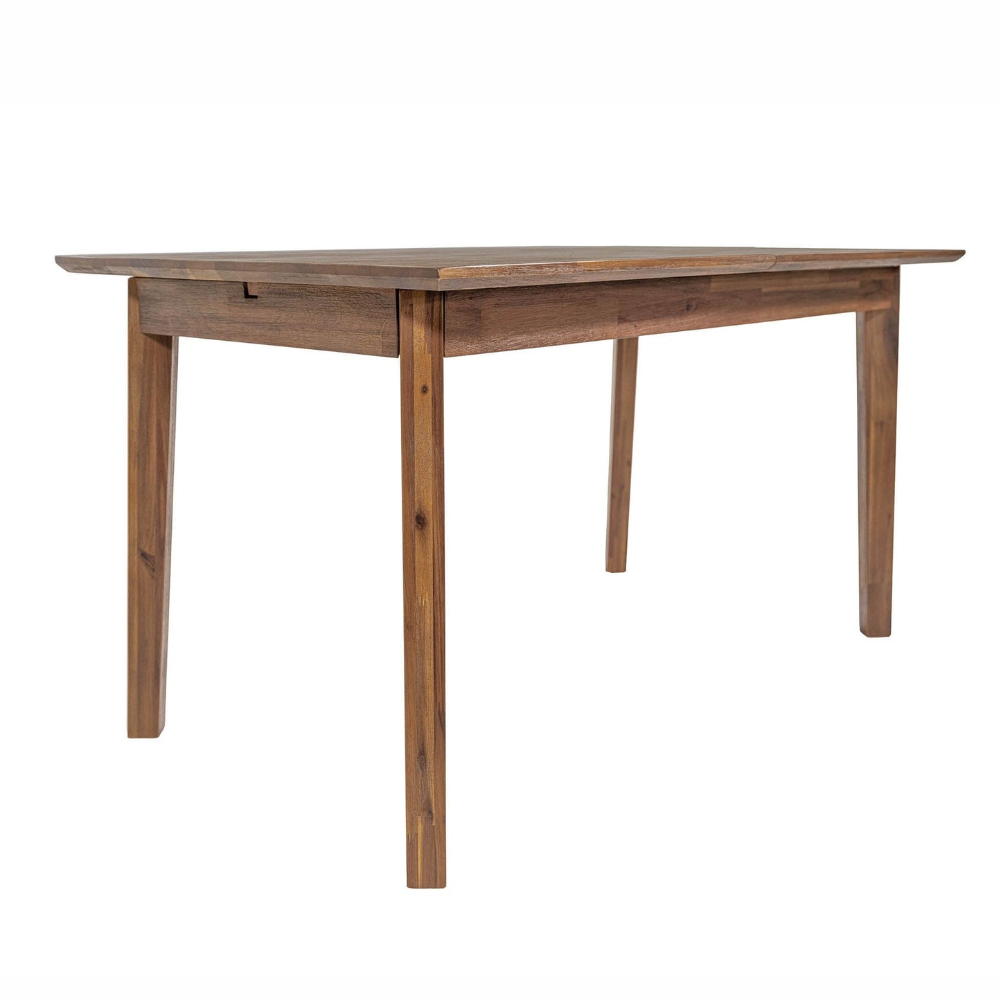 Gia Extendable Dining Table (31" x 55"/71") Warm Pecan - Homestead Furniture - All Rights Reserved