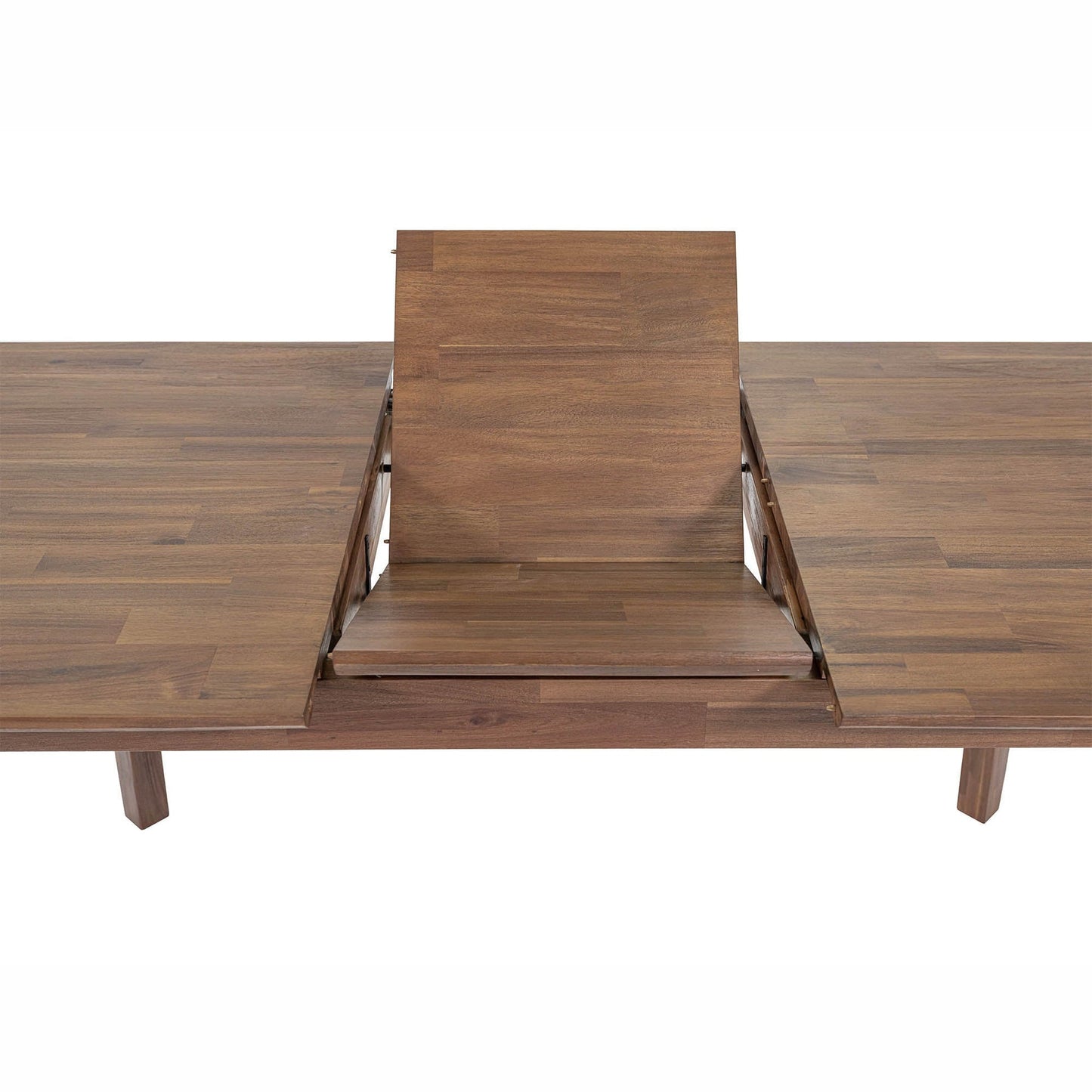 Gia Extendable Dining Table (31" x 55"/71") Warm Pecan - Homestead Furniture - All Rights Reserved