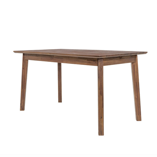 Gia Extendable Dining Table (31" x 55"/71") Warm Pecan - Homestead Furniture - All Rights Reserved