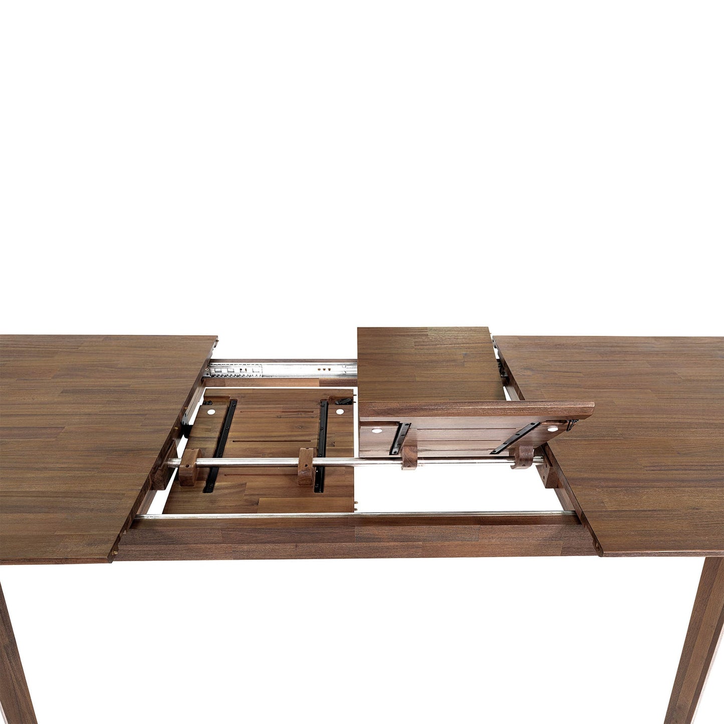 Gia Extendable Dining Table (40" x 71"/86"/102") Warm Pecan