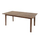 Gia Extendable Dining Table (40" x 71"/86"/102") Warm Pecan
