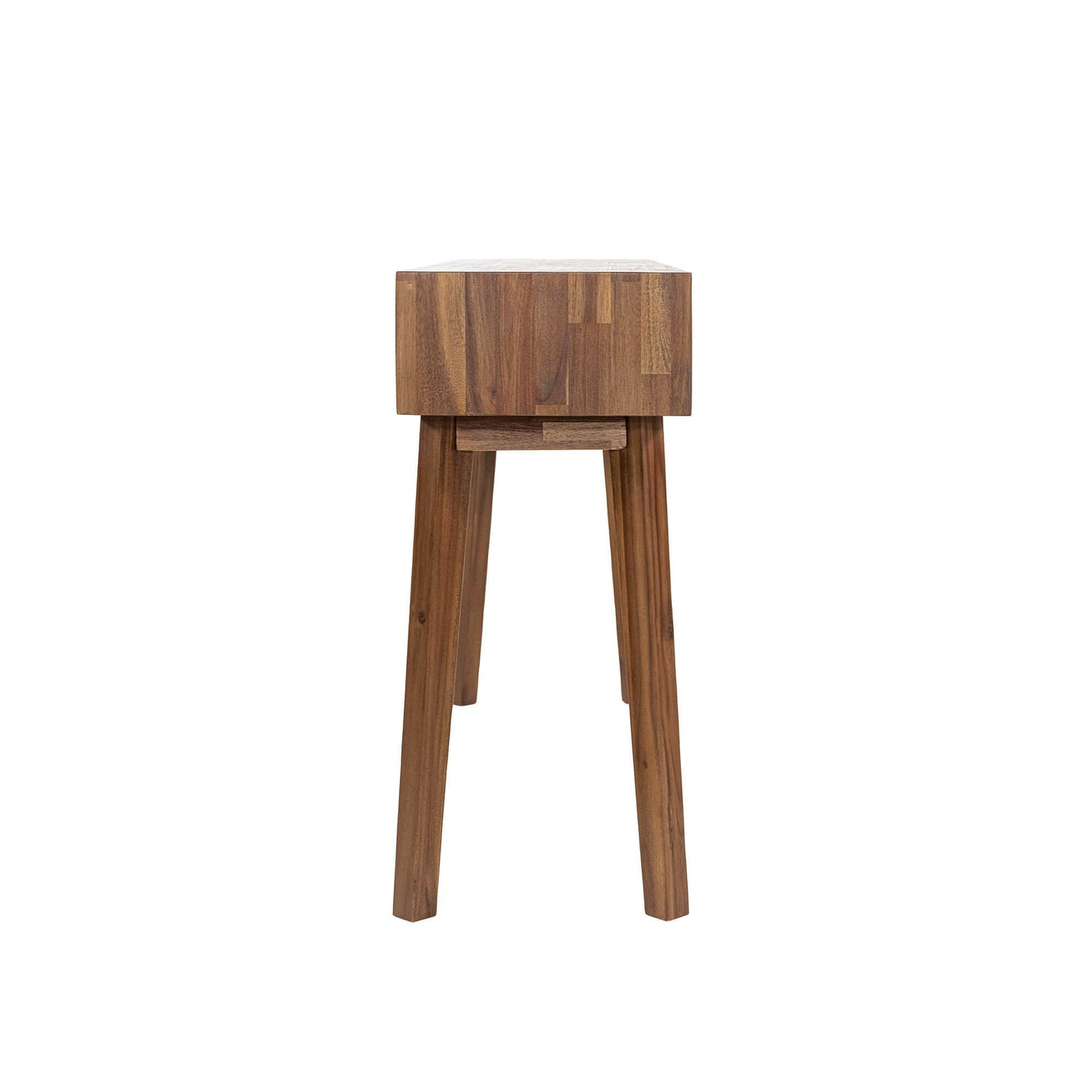 Gia Console - 55" - Warm Pecan - Homestead Furniture - All Rights Reserved