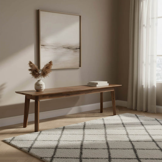 Gia Bench 67" - Warm Pecan