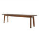 Gia Bench 67" - Warm Pecan