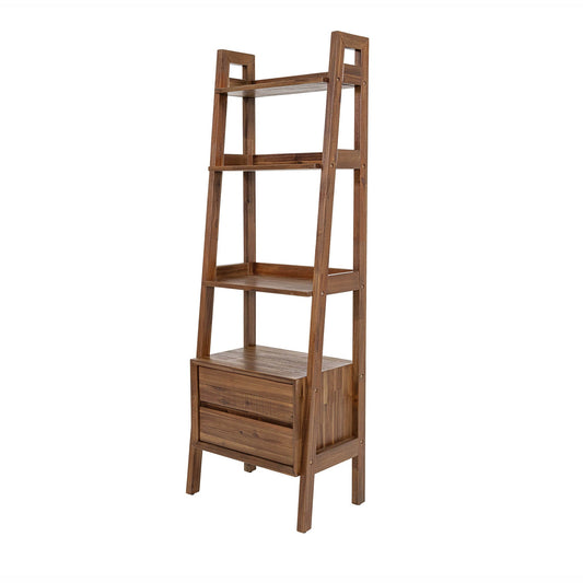 Gia Bookcase - 24" - Warm Pecan