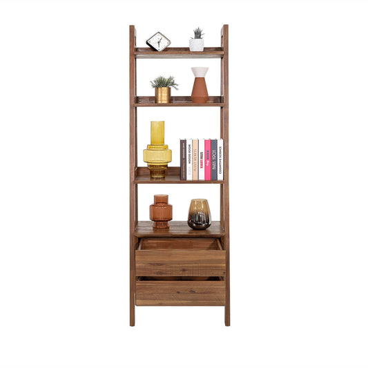 Gia Bookcase - 24" - Warm Pecan